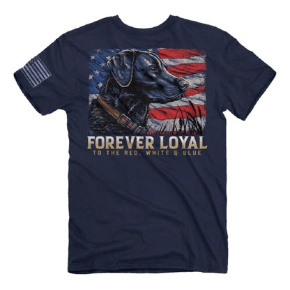 Forever Loyal To The Red White And Blue Best Friend Short Sleeve T-Shirt