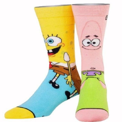 SpongeBob and Patrick Athletic Crew Socks