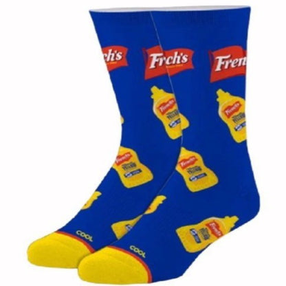 Frenchs Mustard Athletic Crew Socks