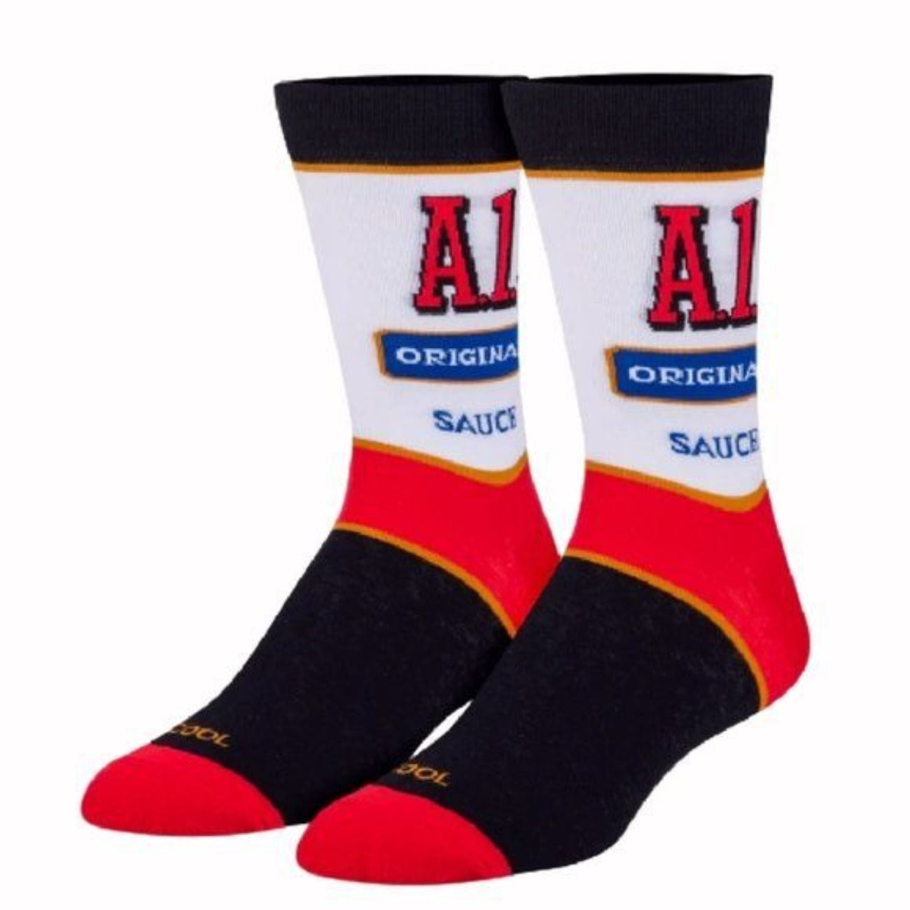 A1 Steak Sauce Dress Socks