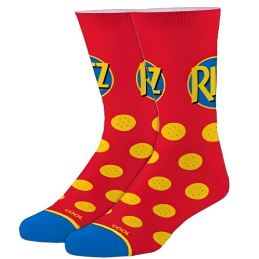 Ritz Crackers Logo Athletic Crew Socks