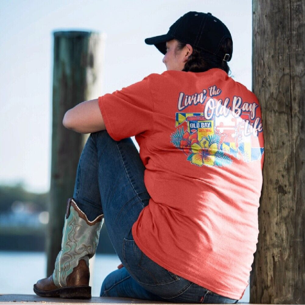 Livin’ The Old Bay Life Short Sleeve T-Shirt