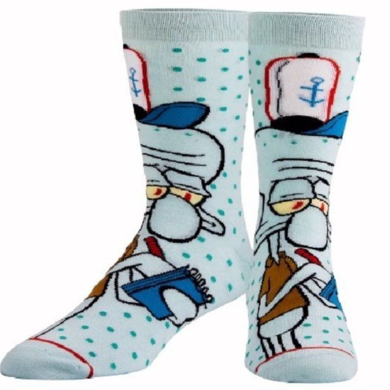 Squidward Athletic Crew Socks