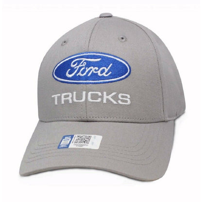 Ford Trucks Embroidered Logo Gray Cap Hat