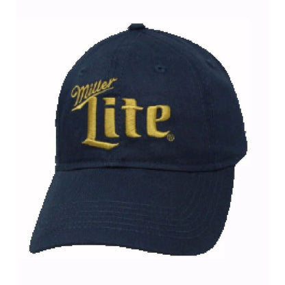 Miller Lite Beer Embroidered Logo Cap Hat