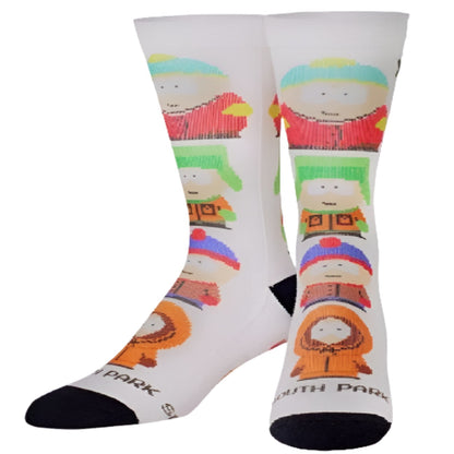 South Park 4 Boys Athletic Crew Socks