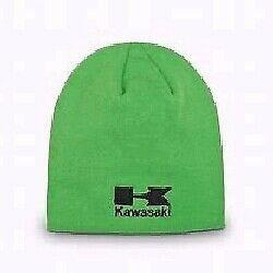 Kawasaki Green Embroidered Beanie Cap Hat