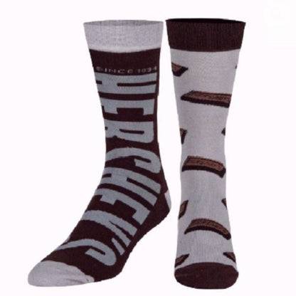 Hersheys Bar Split Athletic Crew Socks