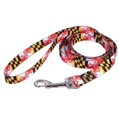 Maryland Flag Dog Leash 6 Foot