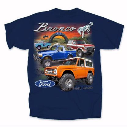 Ford Bronco Hit The Off Road Short Sleeve T-Shirt