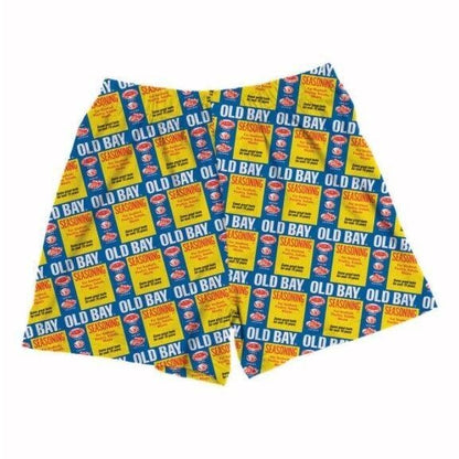 Old Bay Can Pattern Boxer Shorts Underwear Briefs