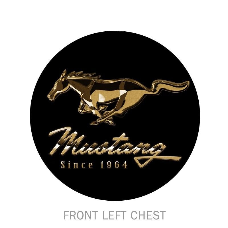 Ford Mustang Since 1964 Tribar Logo Short Sleeve T-Shirt