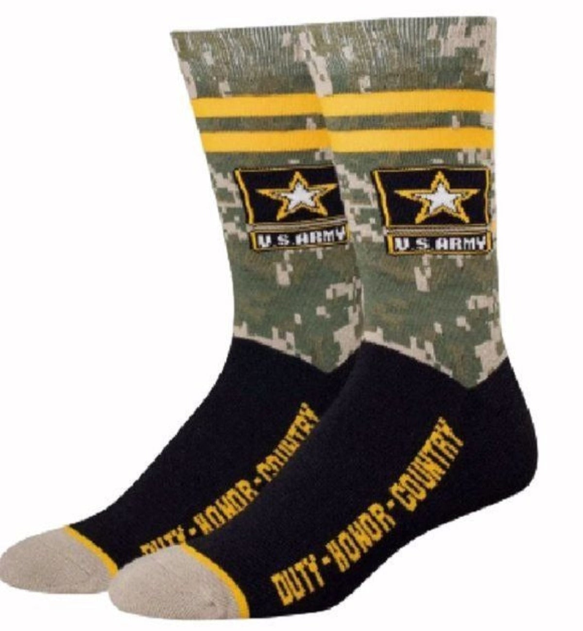 U.S. Army Duty, Honor, Country Athletic Crew Socks