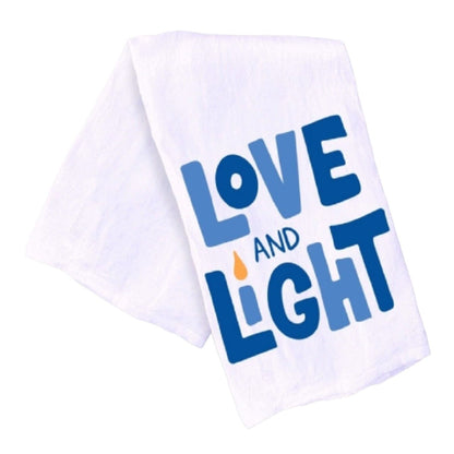 Love And Light Holiday Hand And Kitchen Towel