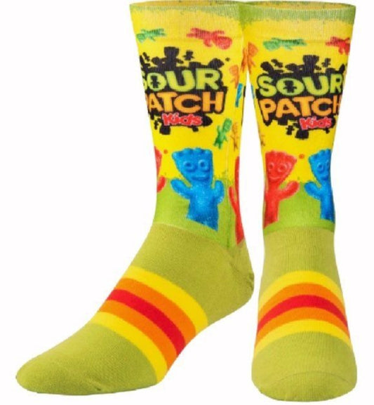 Sour Patch Kids Candies Athletic Crew Socks