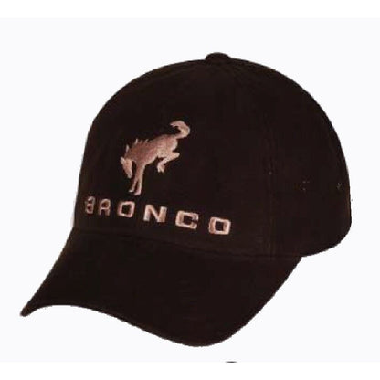 Ford Bronco Logo Dark Brown Cap Hat