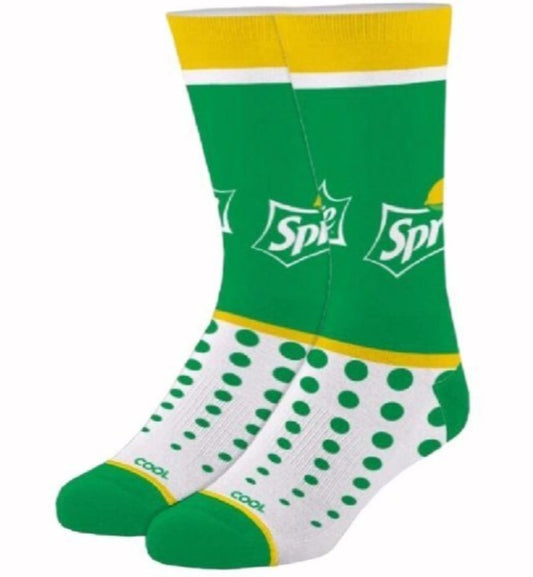 Sprite Dots Logo Athletic Crew Socks