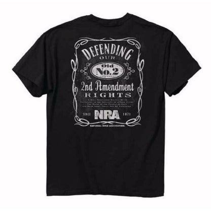 NRA Defending Our Old No.2 2nd Amendment Short Sleeve T-Shirt