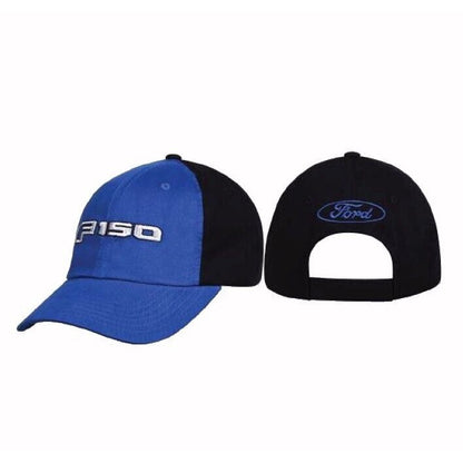 Ford F150 Embroidered Blue Black Cap Hat