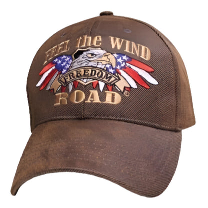 Feel The Wind Freedom Road Oilskin Cap Hat