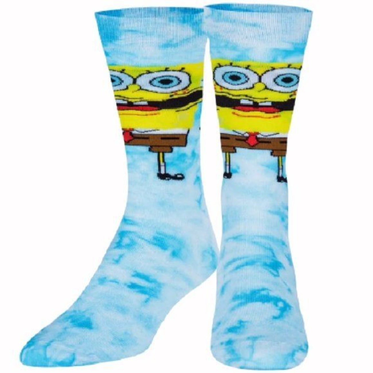 SpongeBob Wavy Tie Dye Athletic Crew Socks