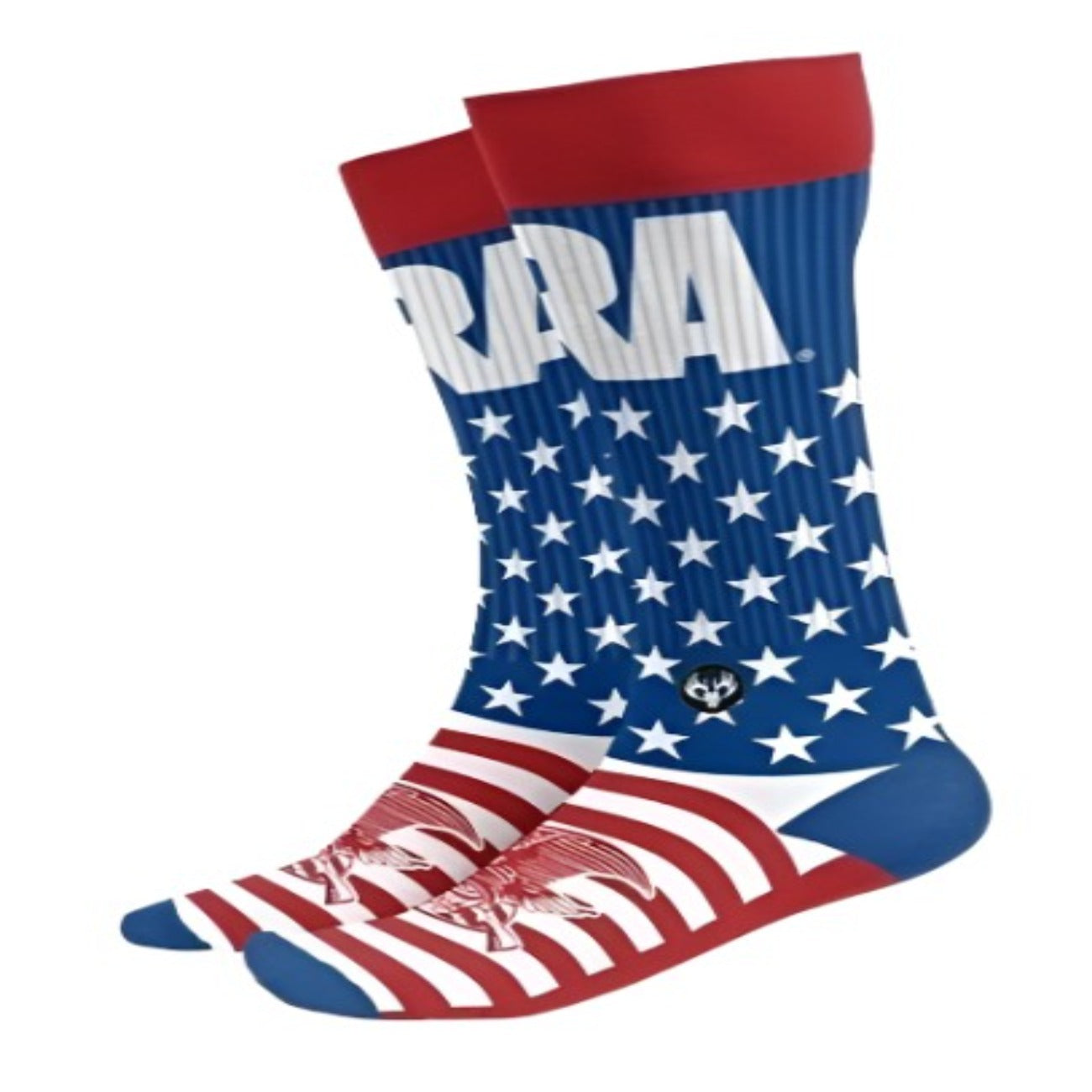 NRA USA Stars and Stripes Socks