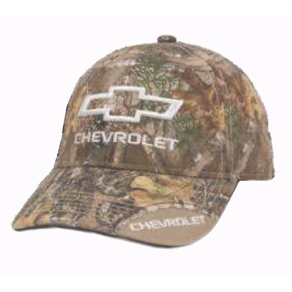 Chevrolet Chevy Bowtie Premium Realtree Camo Cap Hat