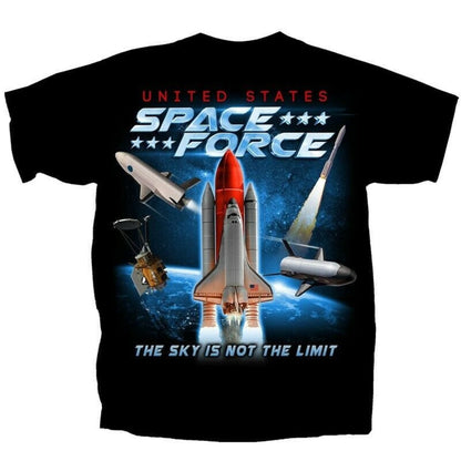 U.S. Space Force The Sky Is Not The Limit Short Sleeve T-Shirt