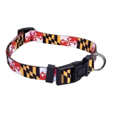 Maryland Flag Dog Collar