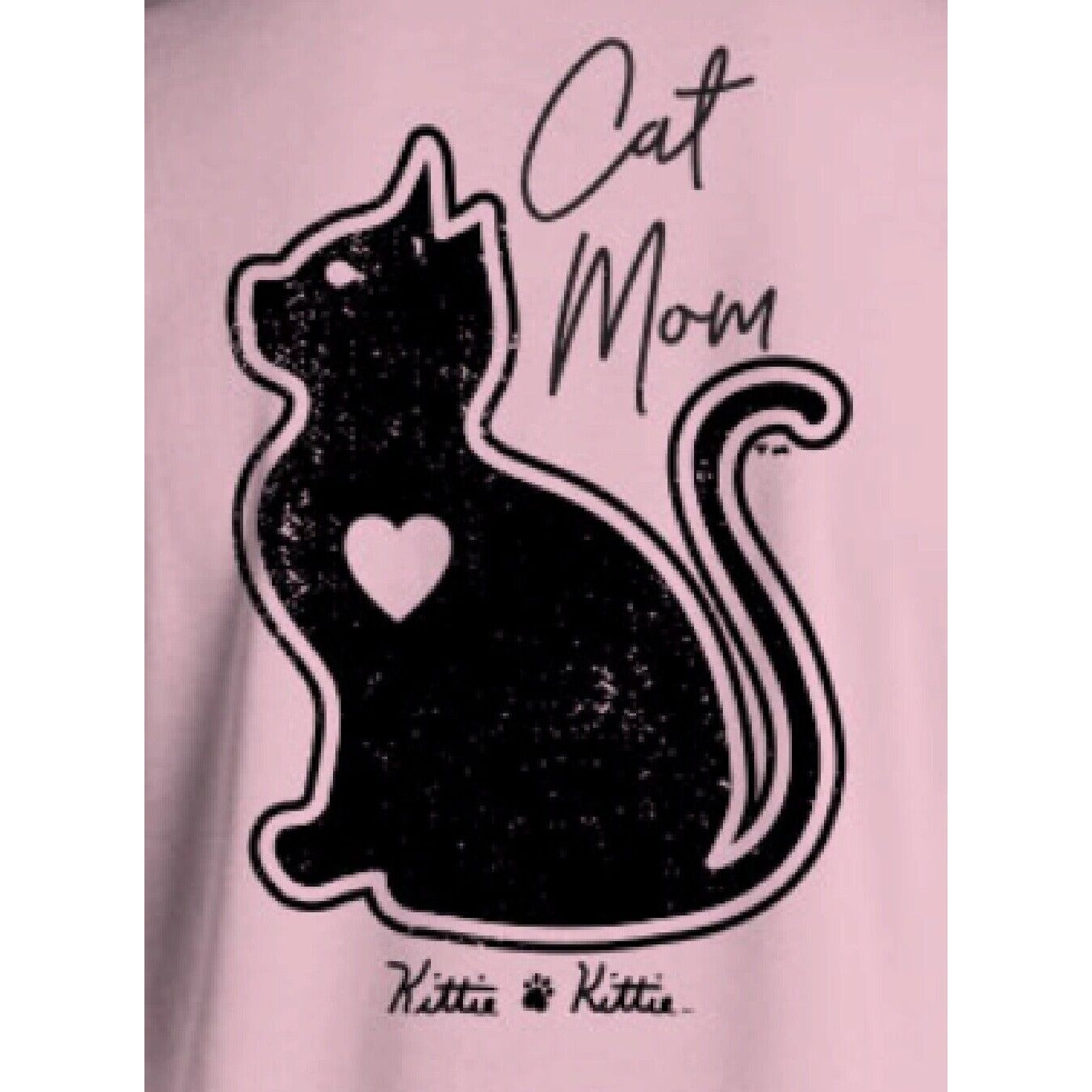 Kittie Kittie Cat Mom Short Sleeve T-Shirt