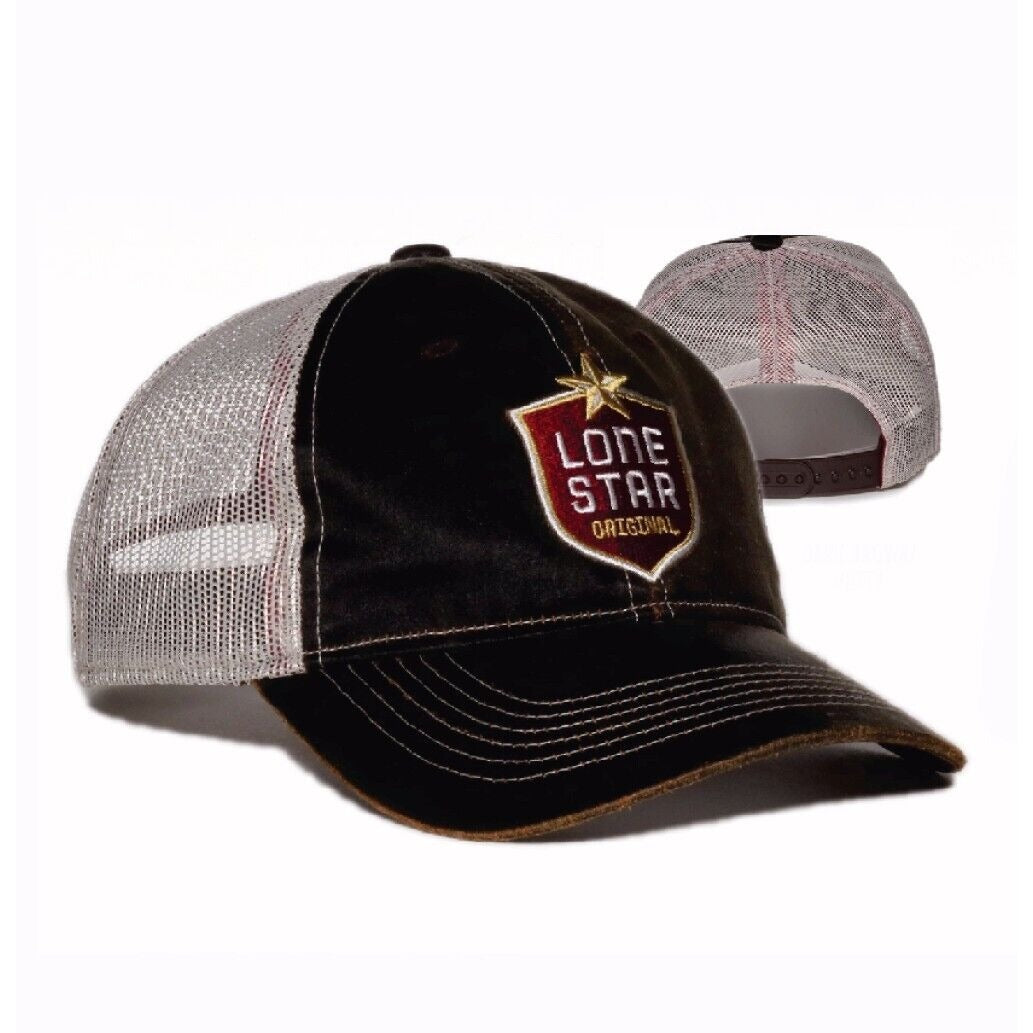 Lone Star Beer Embroidered Patch Mesh Cap Hat