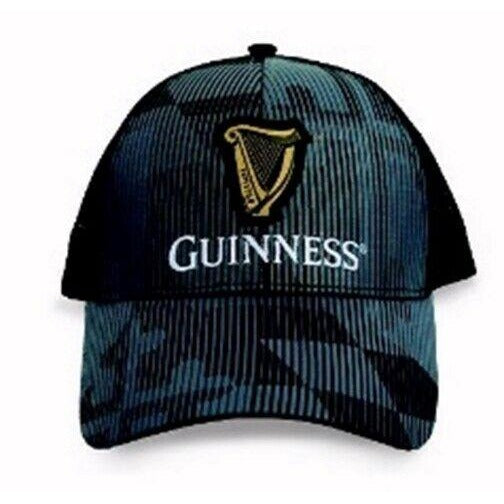 Guinness Beer Ghost Maryland Flag Mesh Back Embroidered Cap Hat