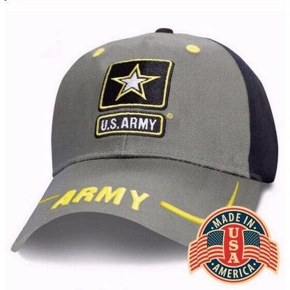 U.S. Army Base Line Embroidered Cap Hat