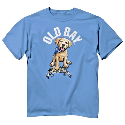 Old Bay Puppy And Crab Short Sleeve Youth T-Shirt