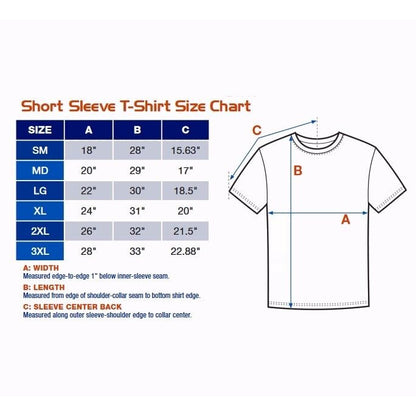 Police Back The Blue Short Sleeve T-Shirt