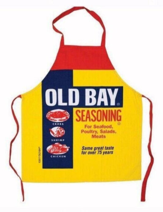 Old Bay Can Logo Apron