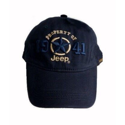 Jeep Blue Embroidered Cap Hat