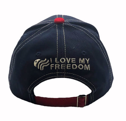 America Established 1776 Flag Embroidered Cap Hat