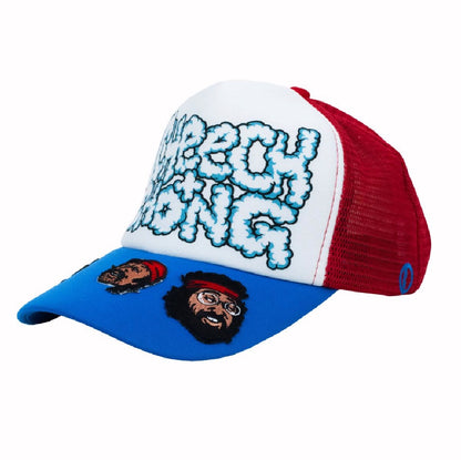 Cheech And Chong Up In Smoke Mesh Cap Hat