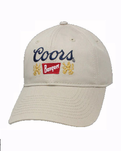 Coors Beer Banquet Tan Cap Hat