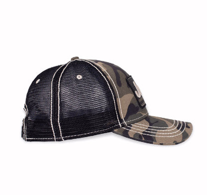 Jeep Camo Flag Mesh Cap Hat