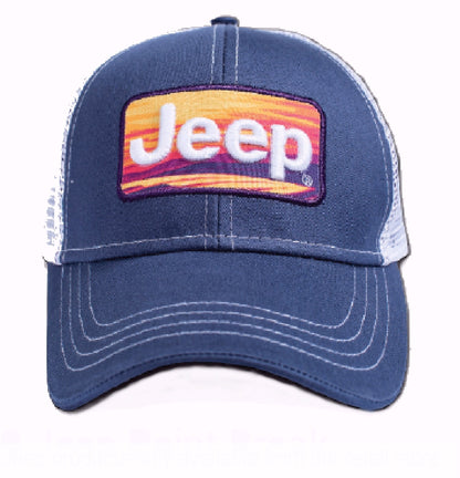 Jeep Horizon Embroidered Mesh Cap Hat