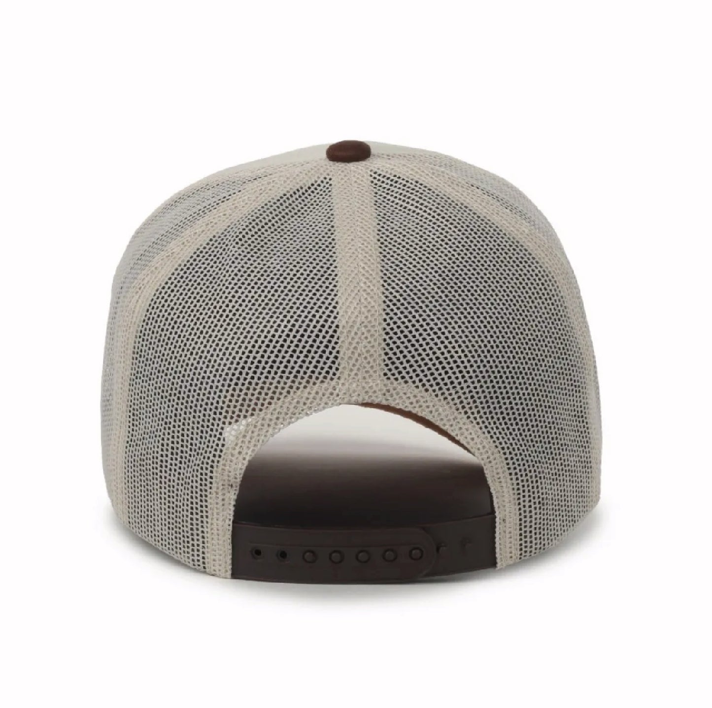Jeep Mountain Sunrise Stripe Mesh Cap Hat