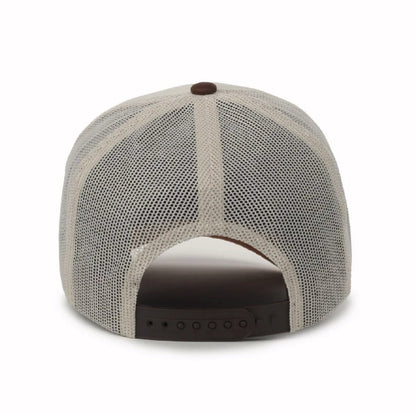 Jeep Mountain Sunrise Stripe Mesh Cap Hat
