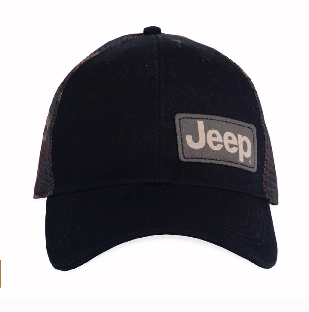 Jeep Woodland Camo Mesh Cap Hat