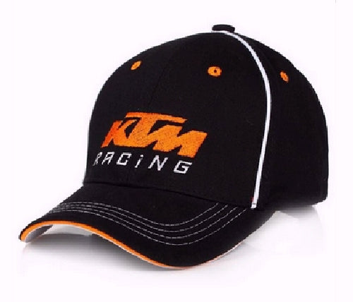 KTM Black Embroidered Cap Hat