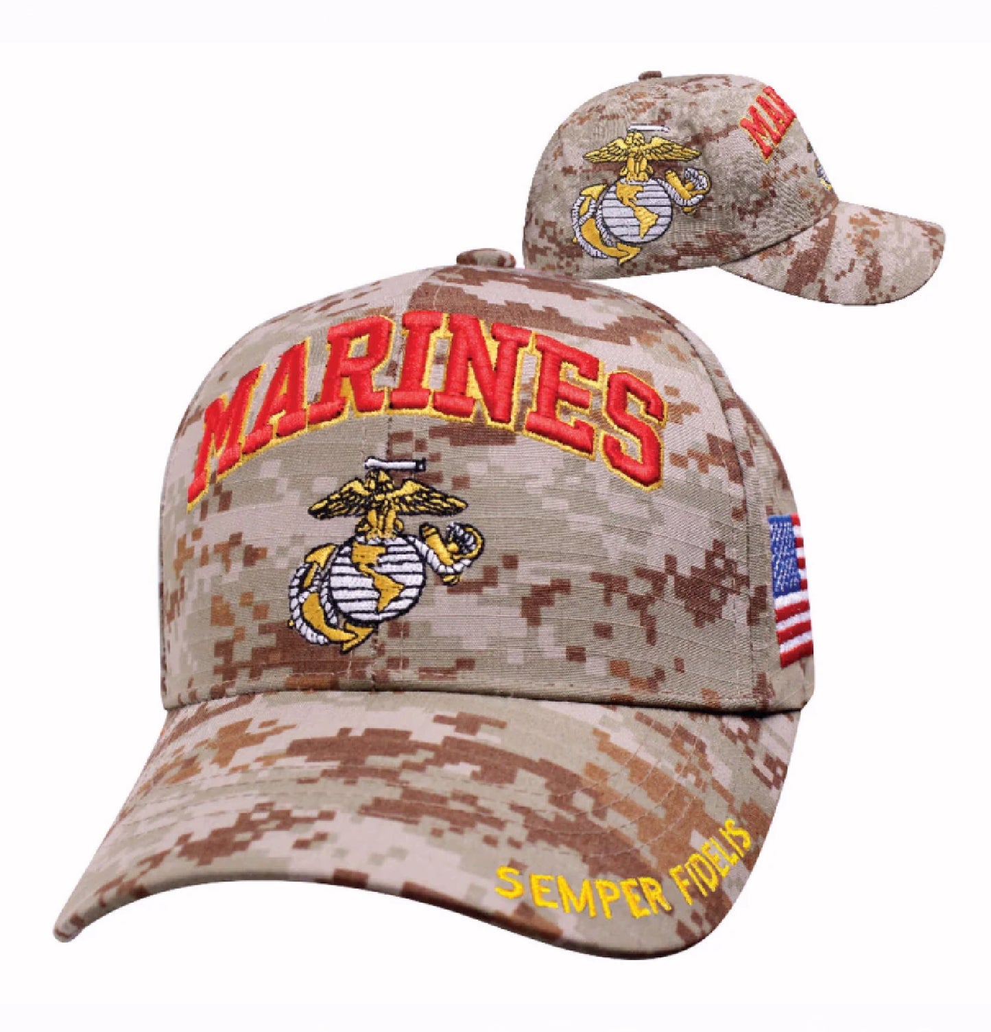 U.S. Marines Digi Camo Embroidered Cap Hat