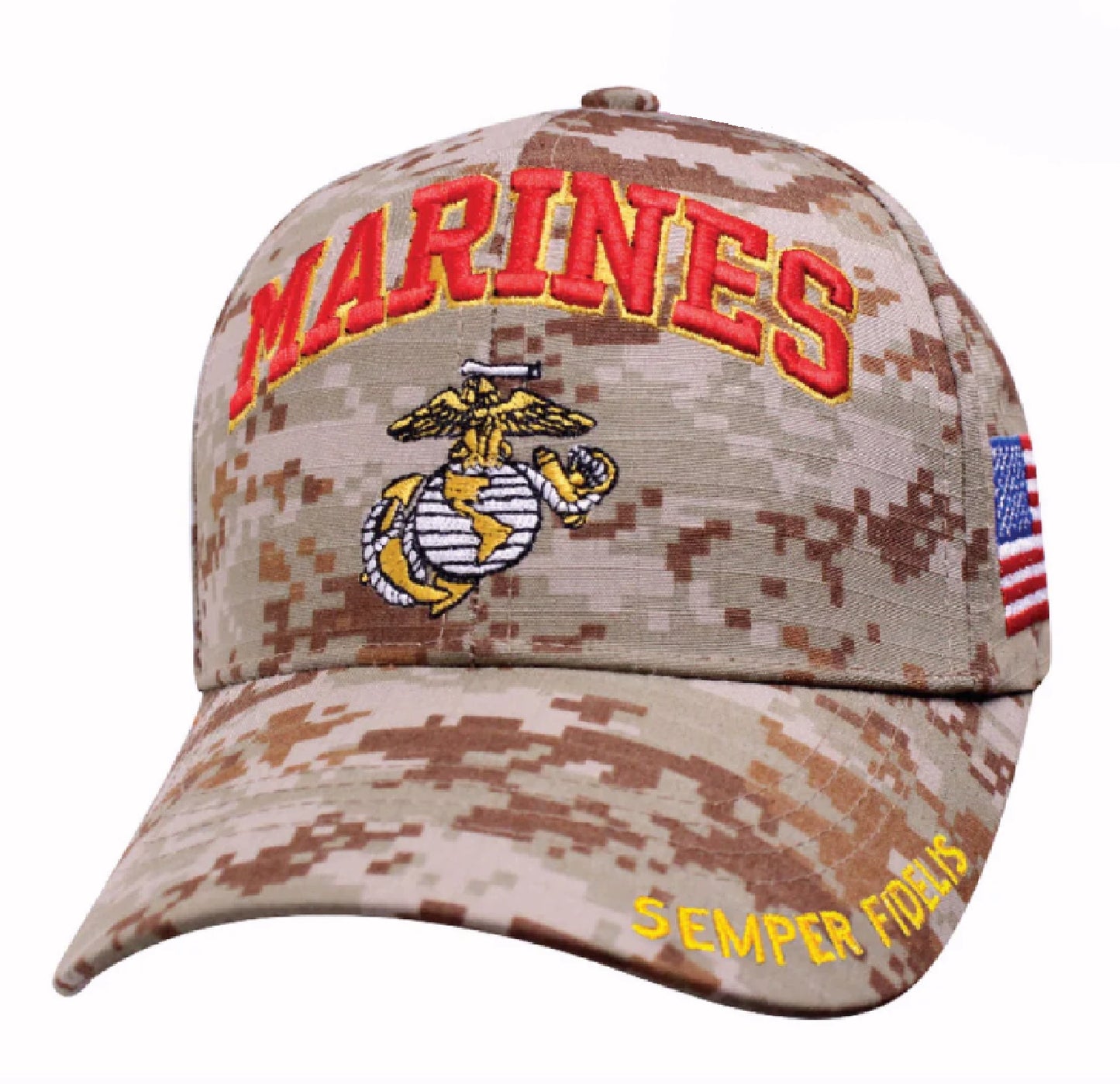 U.S. Marines Digi Camo Embroidered Cap Hat