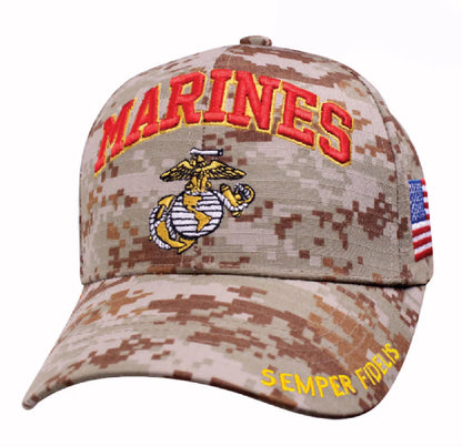 U.S. Marines Digi Camo Embroidered Cap Hat