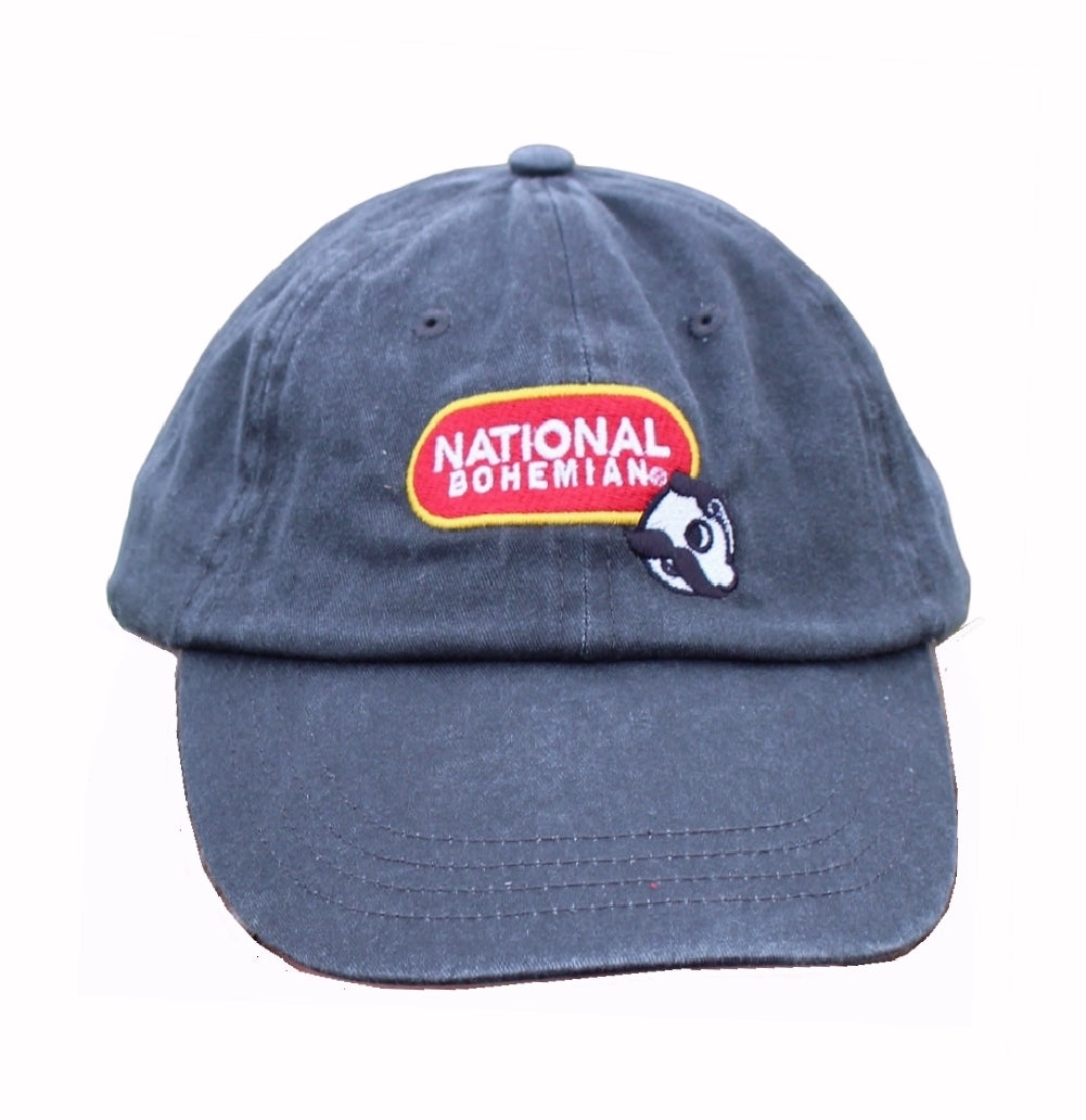 Natty Boh National Bohemian Beer Washed Blue Cap Hat